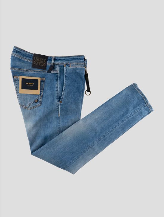 Incotex Blue Cotton Els Ea Jeans 1