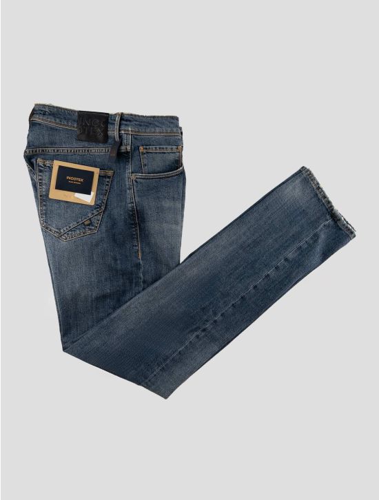 Incotex Blue Cotton Ea Jeans 1