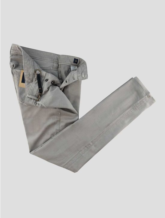 Incotex Gray Cotton Lyocell Ea Jeans 2
