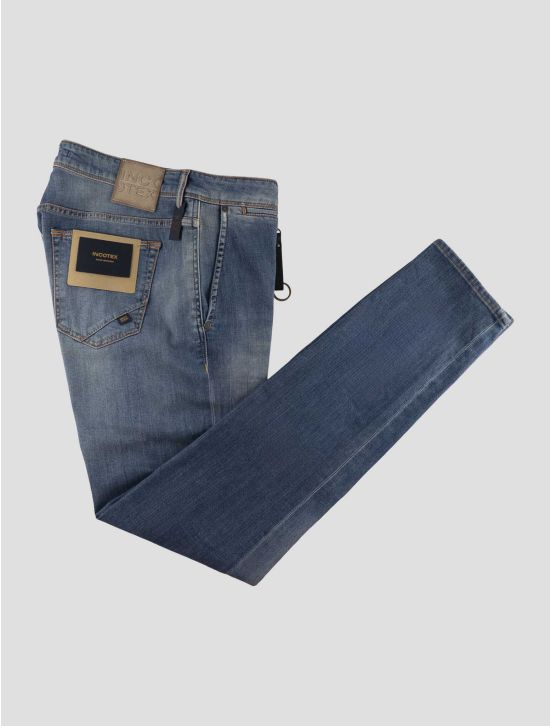 Incotex Blue Cotton Pl Ea Jeans 1