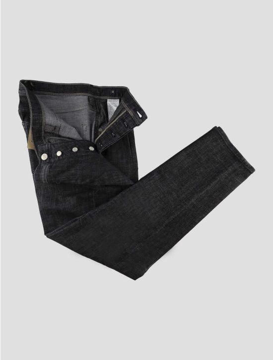 Incotex Dark Gray Cotton Ea Jeans 2