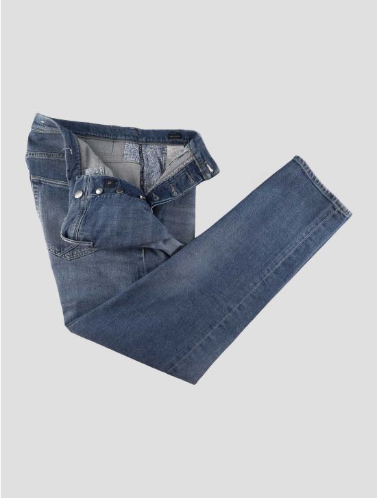 Incotex Light Blue Cotton Ea Jeans 2