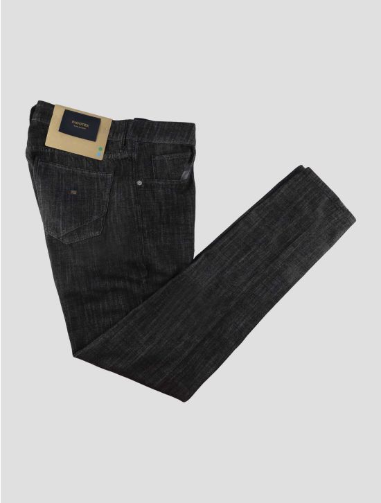 Incotex Dark Gray Cotton Jeans 1
