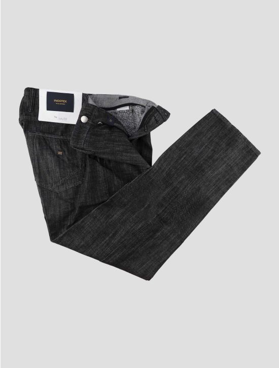 Incotex Dark Gray Cotton Jeans 2