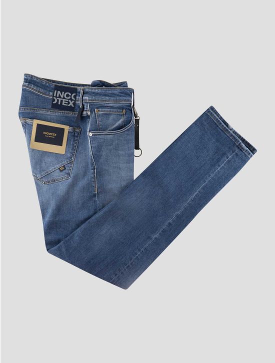 Incotex Blue Cotton Ea Jeans 1