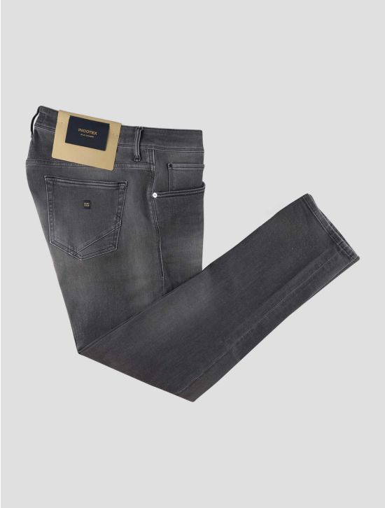 Incotex Gray Cotton Els Ea Jeans 1