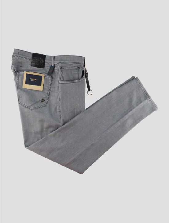 Incotex Gray Cotton Ea Jeans 1