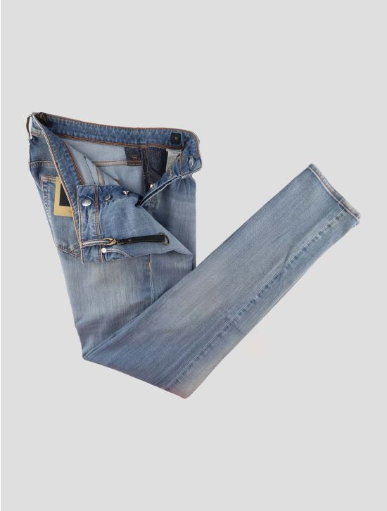 Incotex Light Blue Cotton Pl Ea Jeans 2