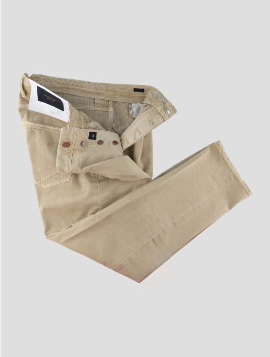 Incotex Beige Cotton Ea Jeans 2