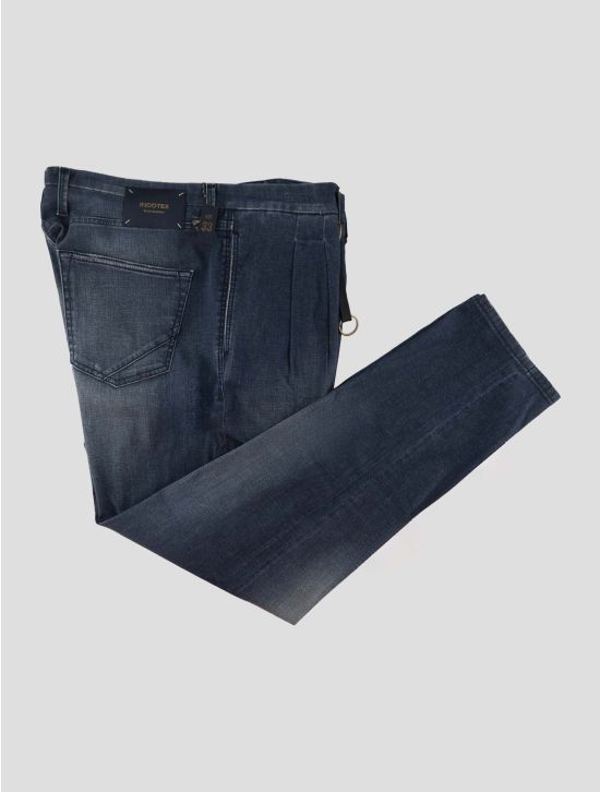 Incotex Blue Cotton Ea Pants Mod. Jeans 1