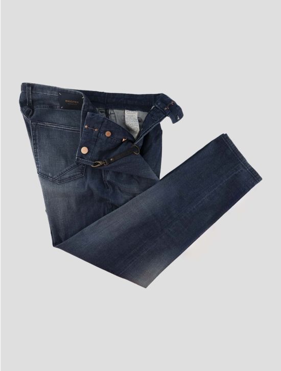 Incotex Blue Cotton Ea Pants Mod. Jeans 2