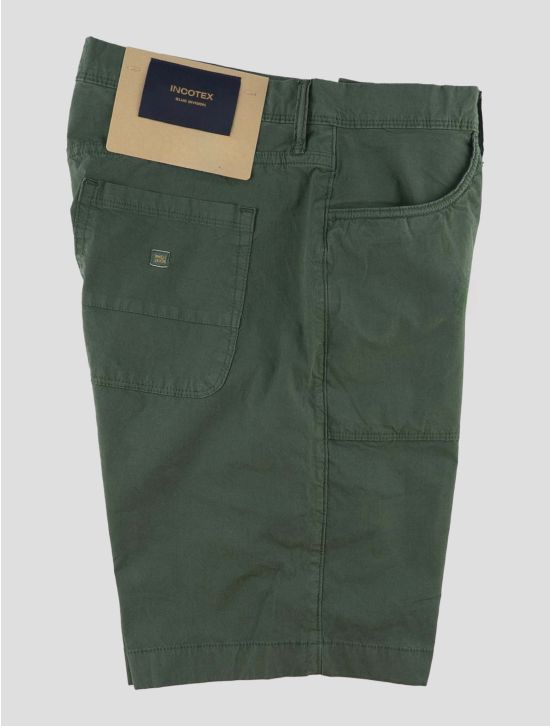 Incotex Green Cotton Ea Short Pants 1