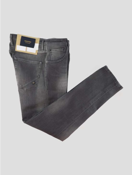 Incotex Gray Cotton Els Ea Jeans 1