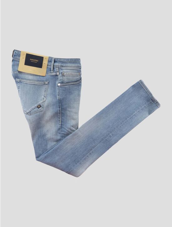 Incotex Light Blue Cotton Els Ea Jeans 1
