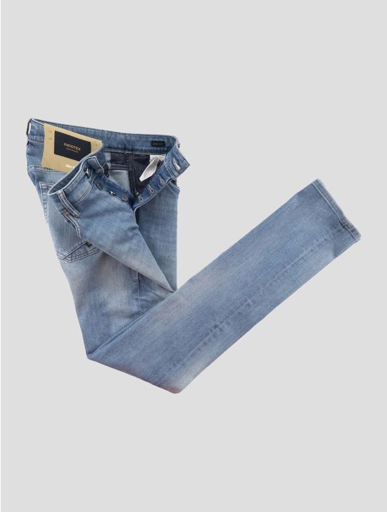 Incotex Light Blue Cotton Els Ea Jeans 2