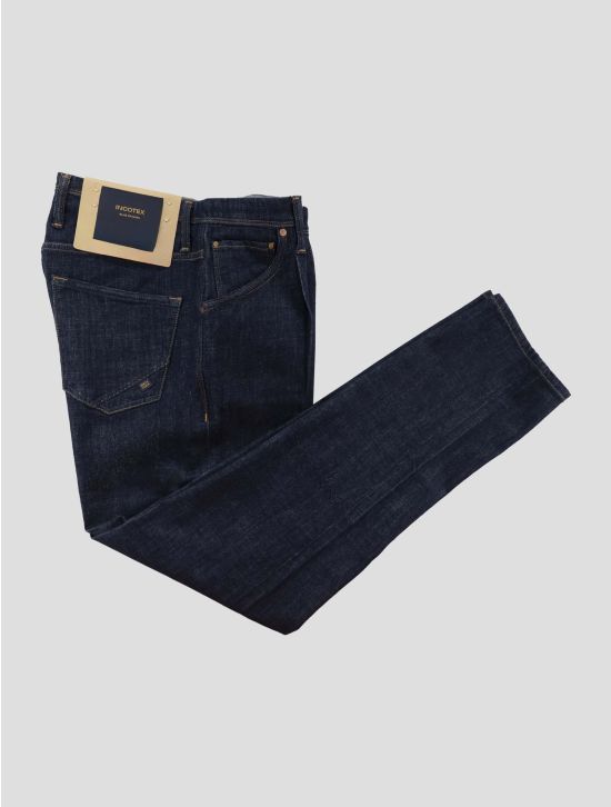 Incotex Dark Blue Cotton Ea Jeans 1