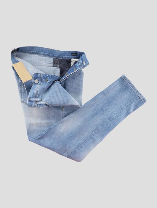 Incotex Light Blue Cotton Els Ea Jeans 2