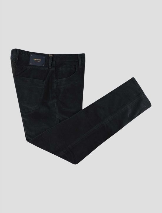 Incotex Black Cotton Ea Jeans 1