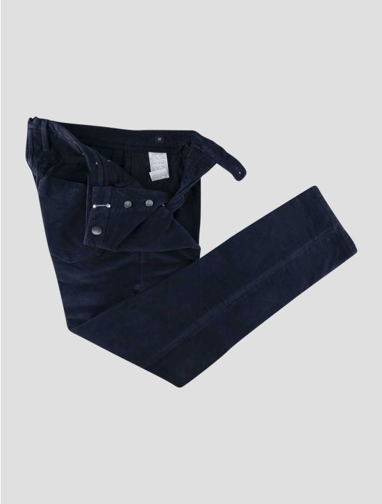 Incotex Blue Navy Cotton Ea Jeans 2