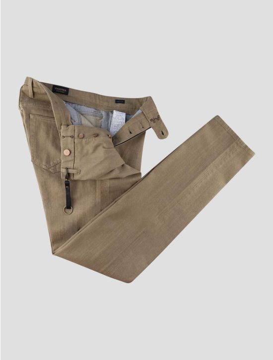 Incotex Beige Cotton Pl Pants 2
