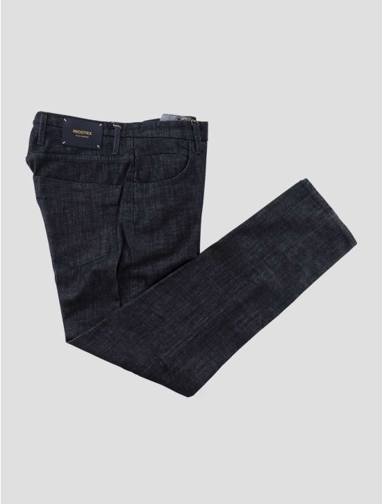 Incotex Blue Cotton Ea Limited Edition Jeans 1