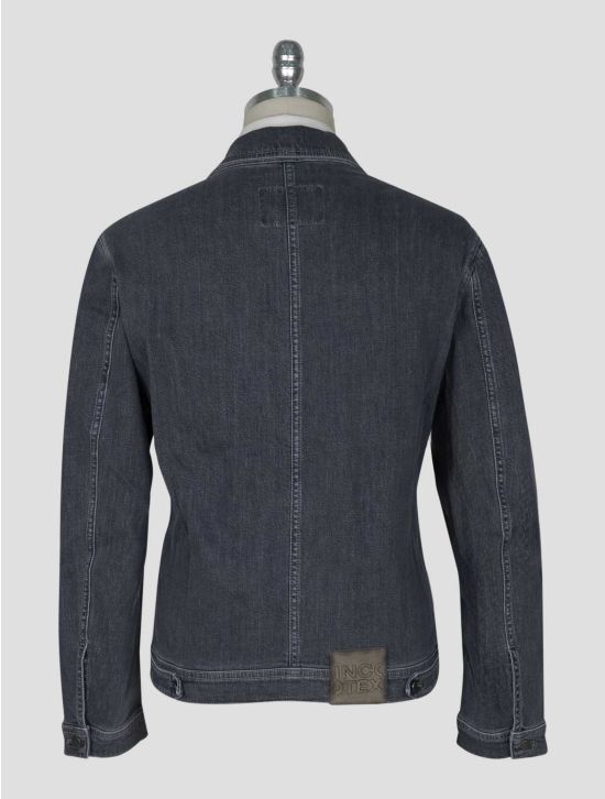 Incotex Gray Cotton Ea Shirt 2