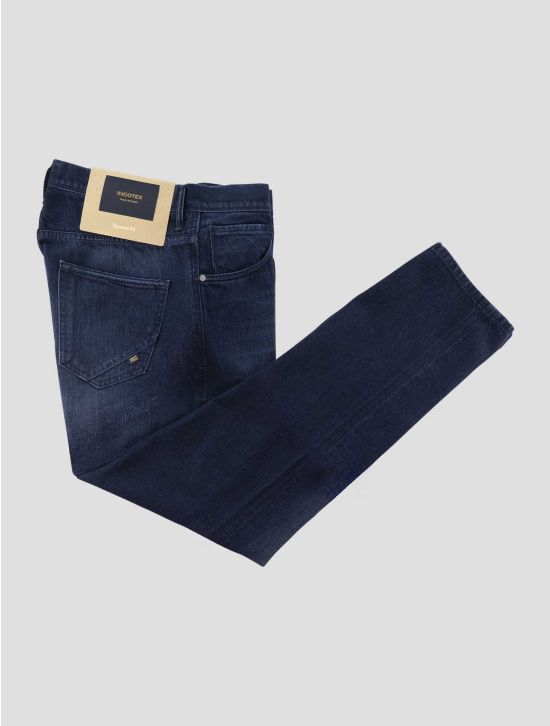 Incotex Blue Cotton Jeans 1