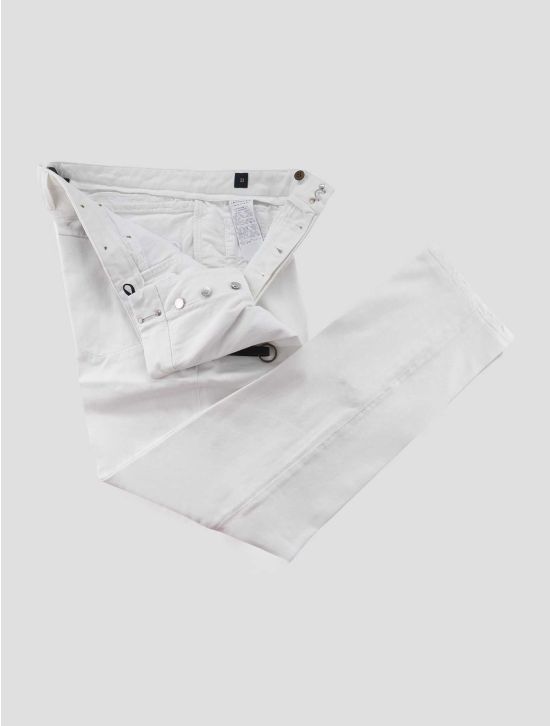 Incotex White Cotton Ea Jeans 2