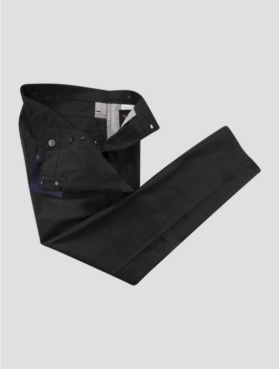 Incotex Dark Gray Virgin Wool Ea Jeans 2