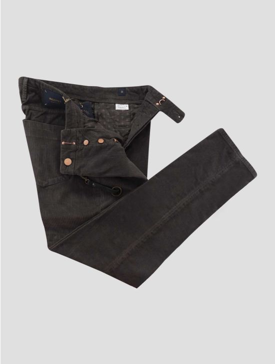Incotex Brown Cotton Ea Velvet Jeans 2