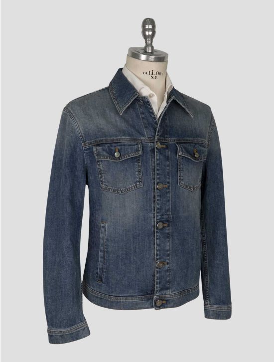 Incotex  Blue Cotton Ea Overshirt 2