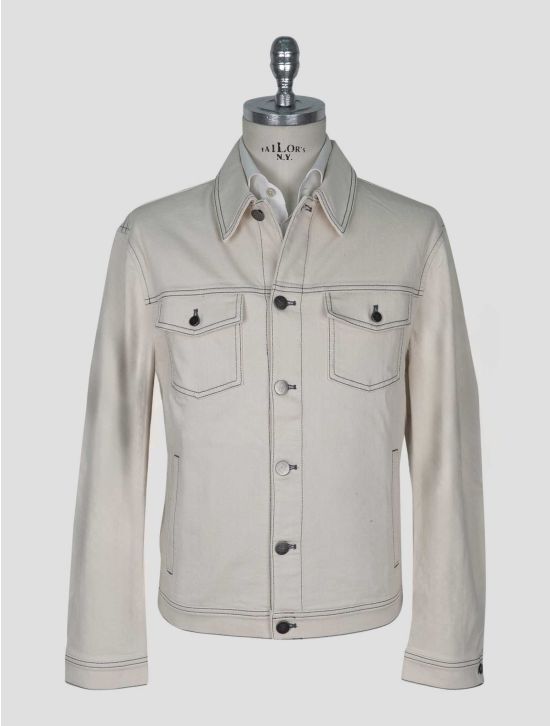 Incotex  Beige Cotton Ea Overshirt 1