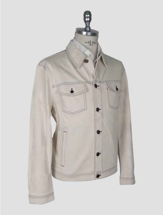 Incotex  Beige Cotton Ea Overshirt 2