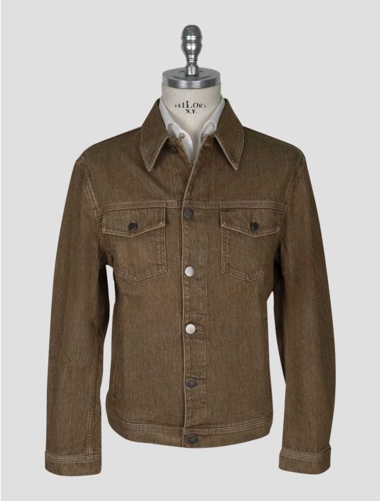 Incotex  Brown Cotton Ea Overshirt 1
