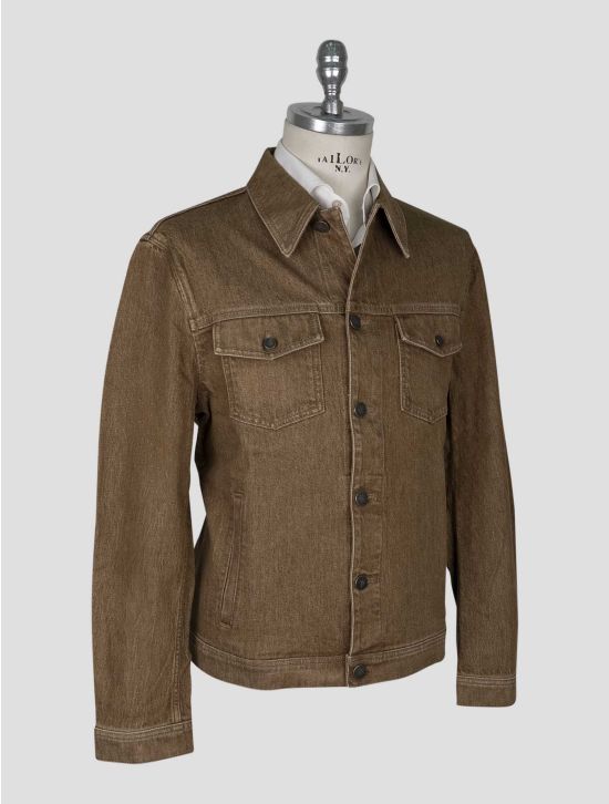 Incotex  Brown Cotton Ea Overshirt 2