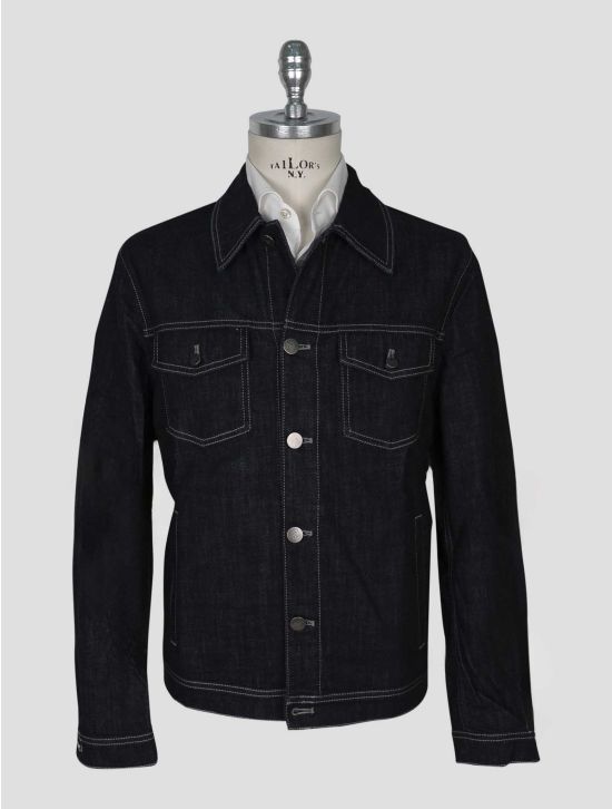 Incotex  Blue Cotton Ea Overshirt 1