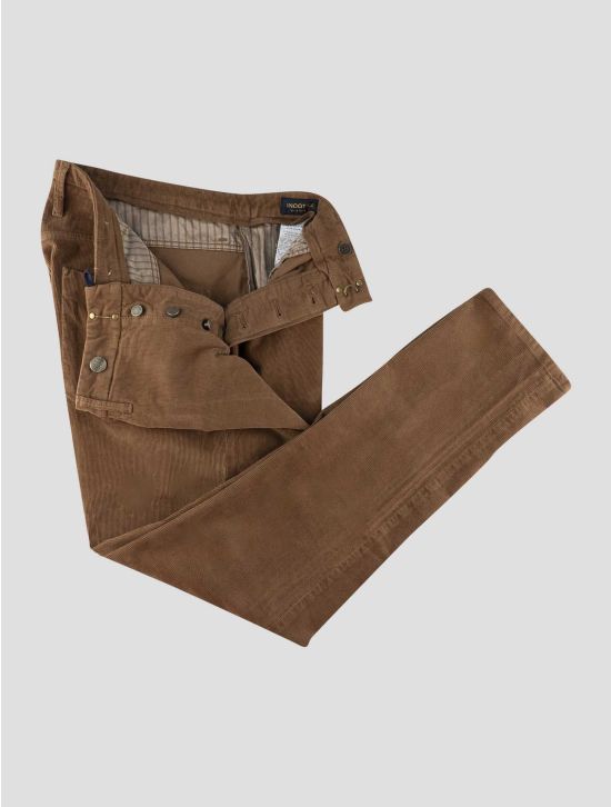 Incotex Brown Cotton Ea Velvet Jeans 2