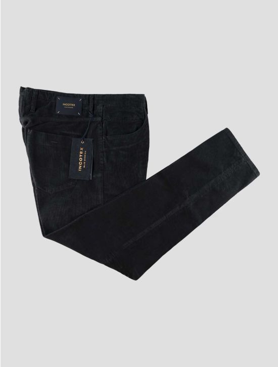 Incotex Blue Cotton Ea Velvet Jeans 1