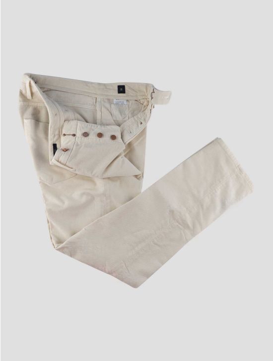 Incotex Beige Cotton Ea Velvet Jeans 2