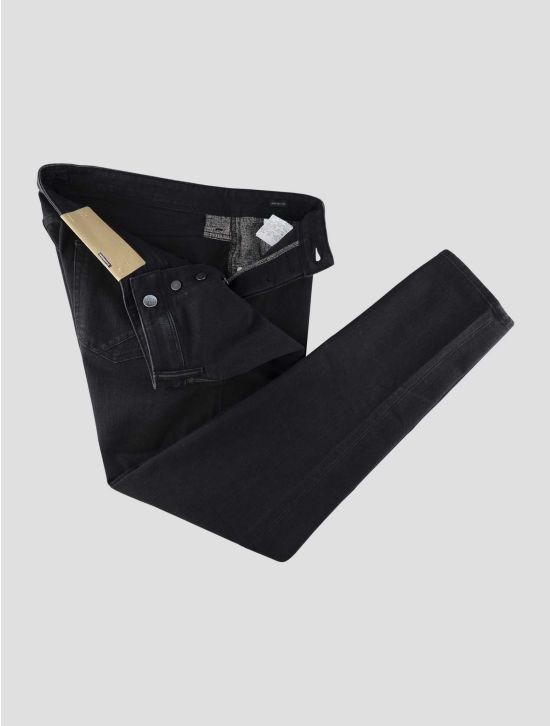 Incotex Black Cotton  Pl Ea Jeans 2