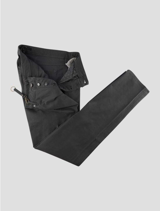 Incotex Gray Modal Cotton Ea Jeans 2