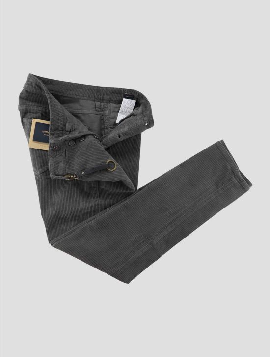 Incotex Gray Green Cotton Ea Jeans 2