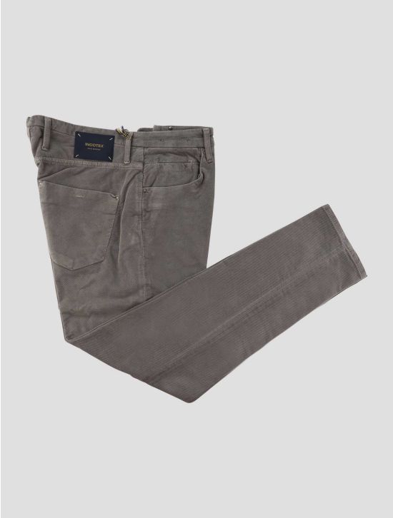 Incotex Gray Cotton Ea Jeans 1