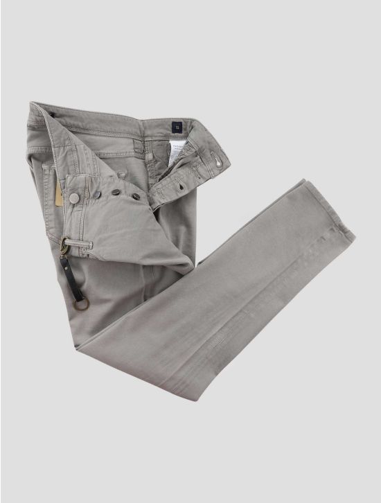 Incotex Gray Cotton Lyocell Ea Jeans 2