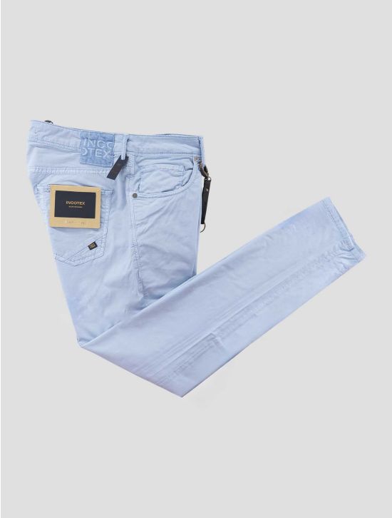 Incotex Light Blue Lyocell Cotton Ea Jeans 1