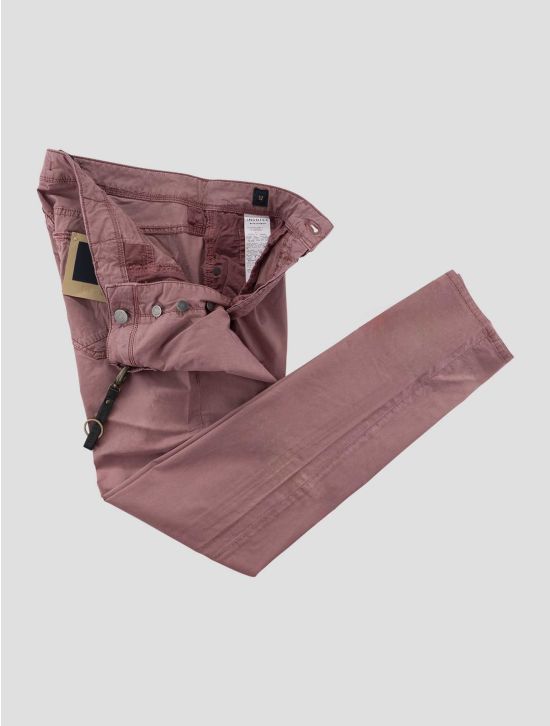 Incotex Pink Lyocell Cotton Ea Jeans 2