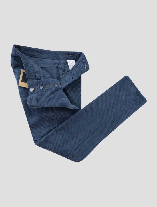 Incotex Blue Cotton Ea Velvet Jeans 2