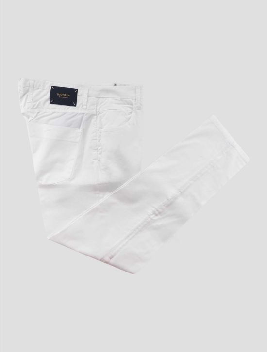 Incotex White Cotton Ea Jeans 1
