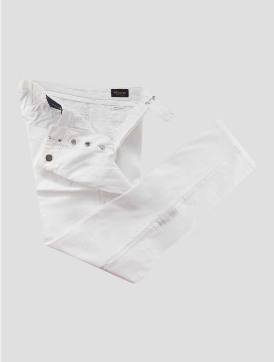 Incotex White Cotton Ea Jeans 2