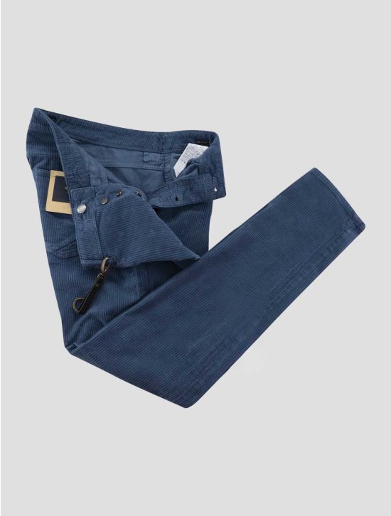 Incotex Blue Cotton Ea Velvet Jeans 2